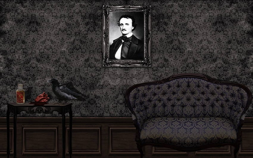 Edgar Allan Poe HD wallpaper