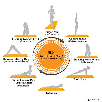 Sun Salutation A and B Sequence PDF - Yoga Paper