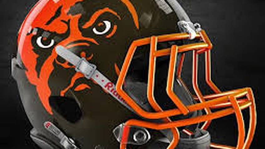 Alternate Cleveland Browns helmet designs, football browns logo HD wallpaper