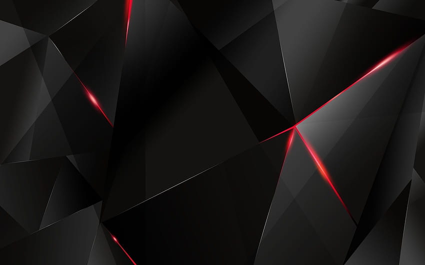 Red Black Grey, red and grey HD wallpaper