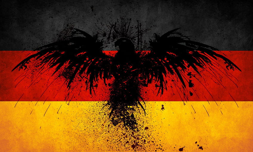 Almanya bayrağı sanatı, deutschland flagge HD duvar kağıdı