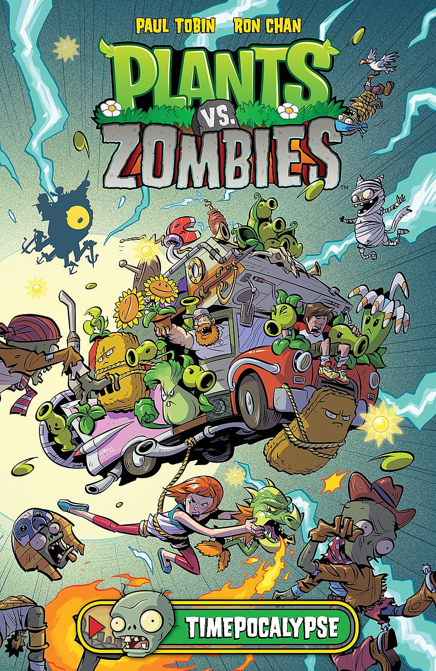 Plants vs. Zombies Volume 2 : Timepocalypse : Paul Tobin, Ron, pvz 2 pelouse de malheur Fond d'écran de téléphone HD