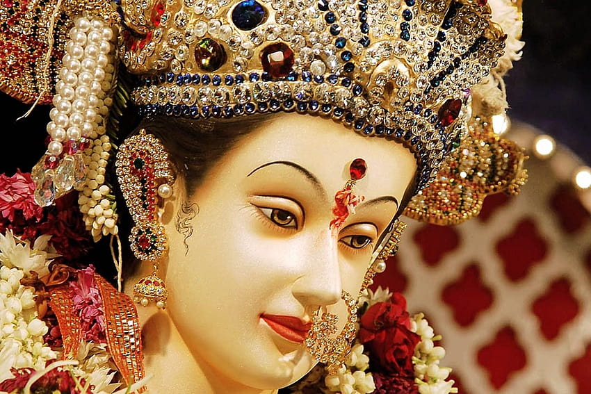 Maa Durga Full Size, durga mata HD wallpaper