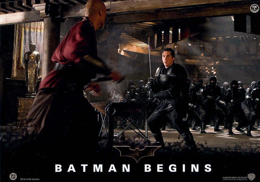 Batman beginnt Liga der Schatten HD-Hintergrundbild