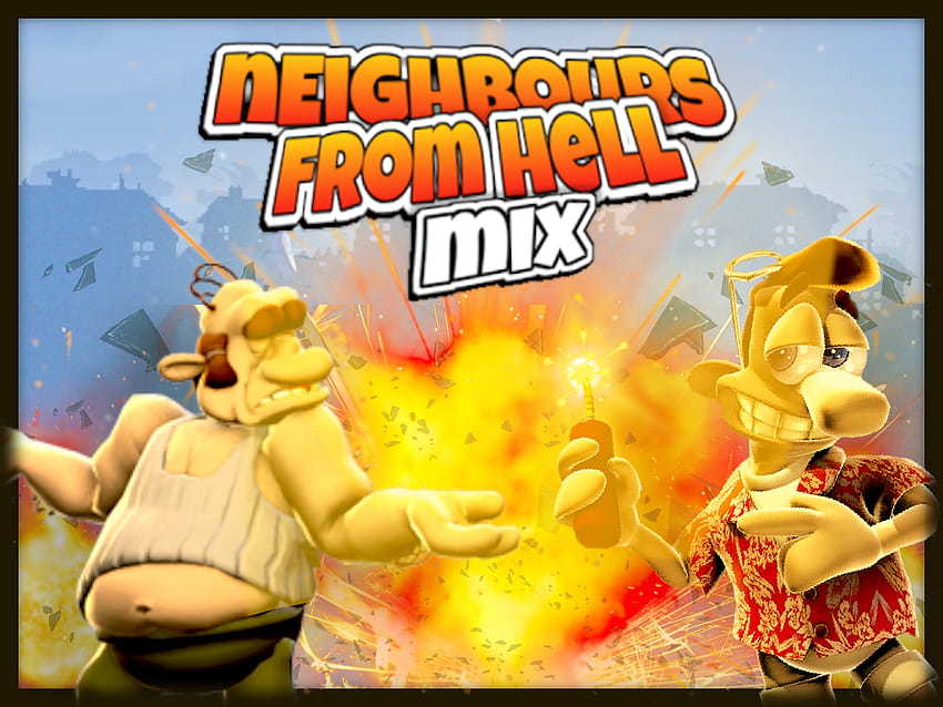 Nachbarn aus der Hölle MIX Mod, Nachbarn aus der Hölle zurück HD-Hintergrundbild