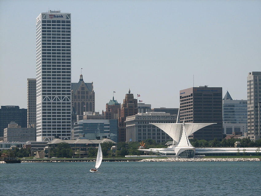Stadt Milwaukee HD-Hintergrundbild