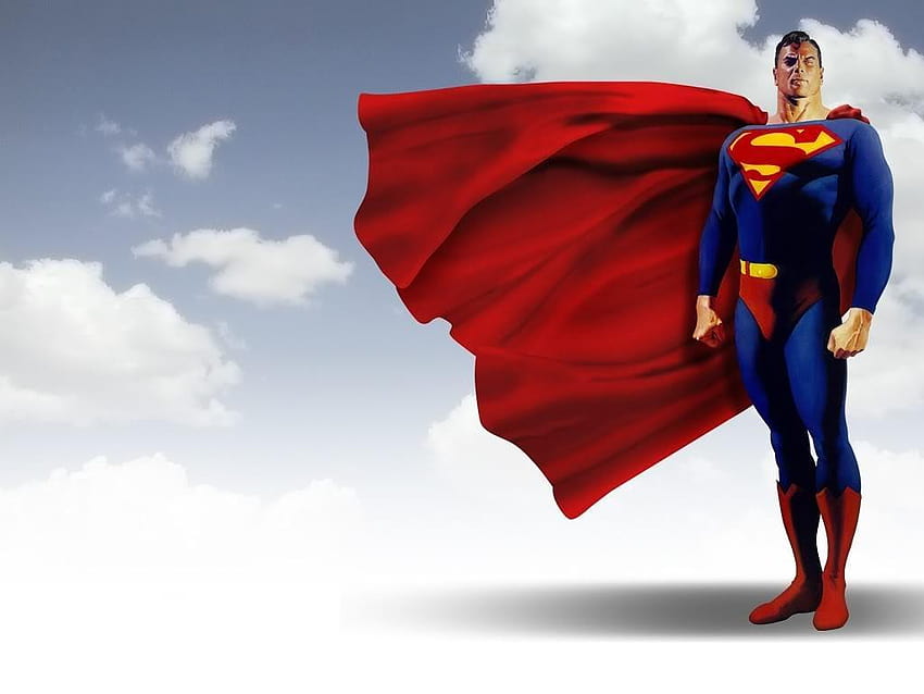 dibujos animados de superman fondo de pantalla