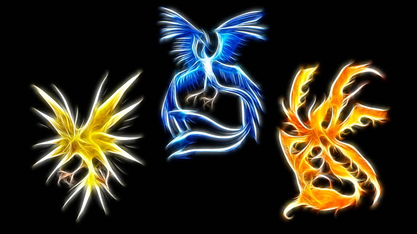 Pokémon Legendäre Vögel, Vogel-Pokémon HD-Hintergrundbild