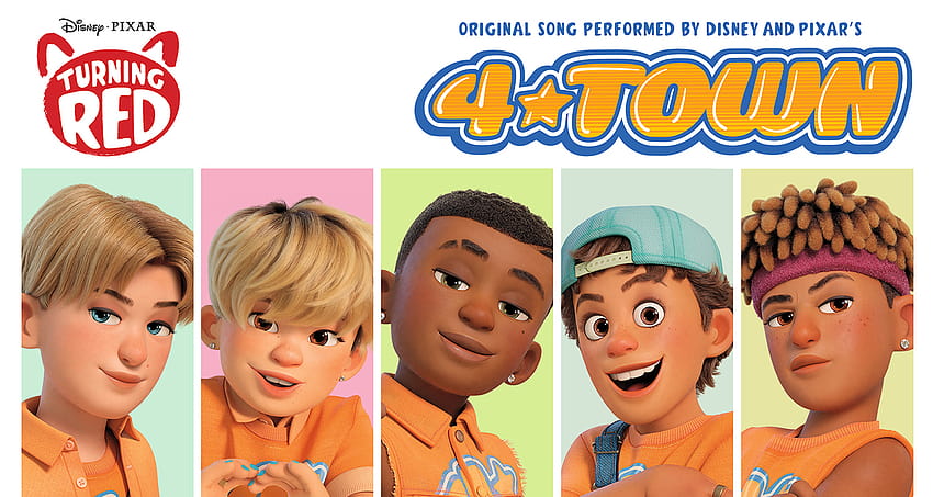 Disney & Pixar debütieren neuen „Turning Red“-Song „Nobody Like U“ von der fiktiven Boyband 4*Town – Jetzt anhören!, tae young 4 town HD-Hintergrundbild