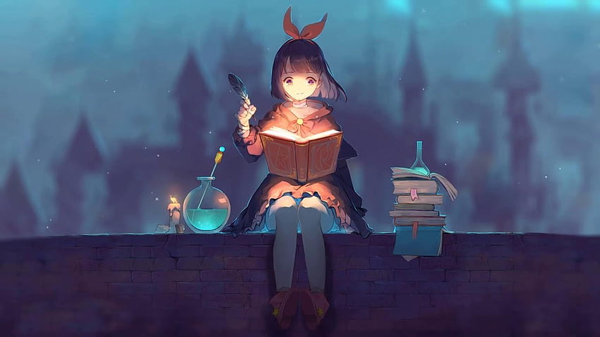 Cute Anime Witch Engine, anime cute 1280x720 HD wallpaper | Pxfuel