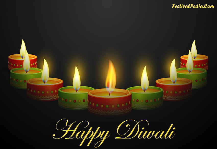 16 ideias de Diwali, happy deepawali papel de parede HD
