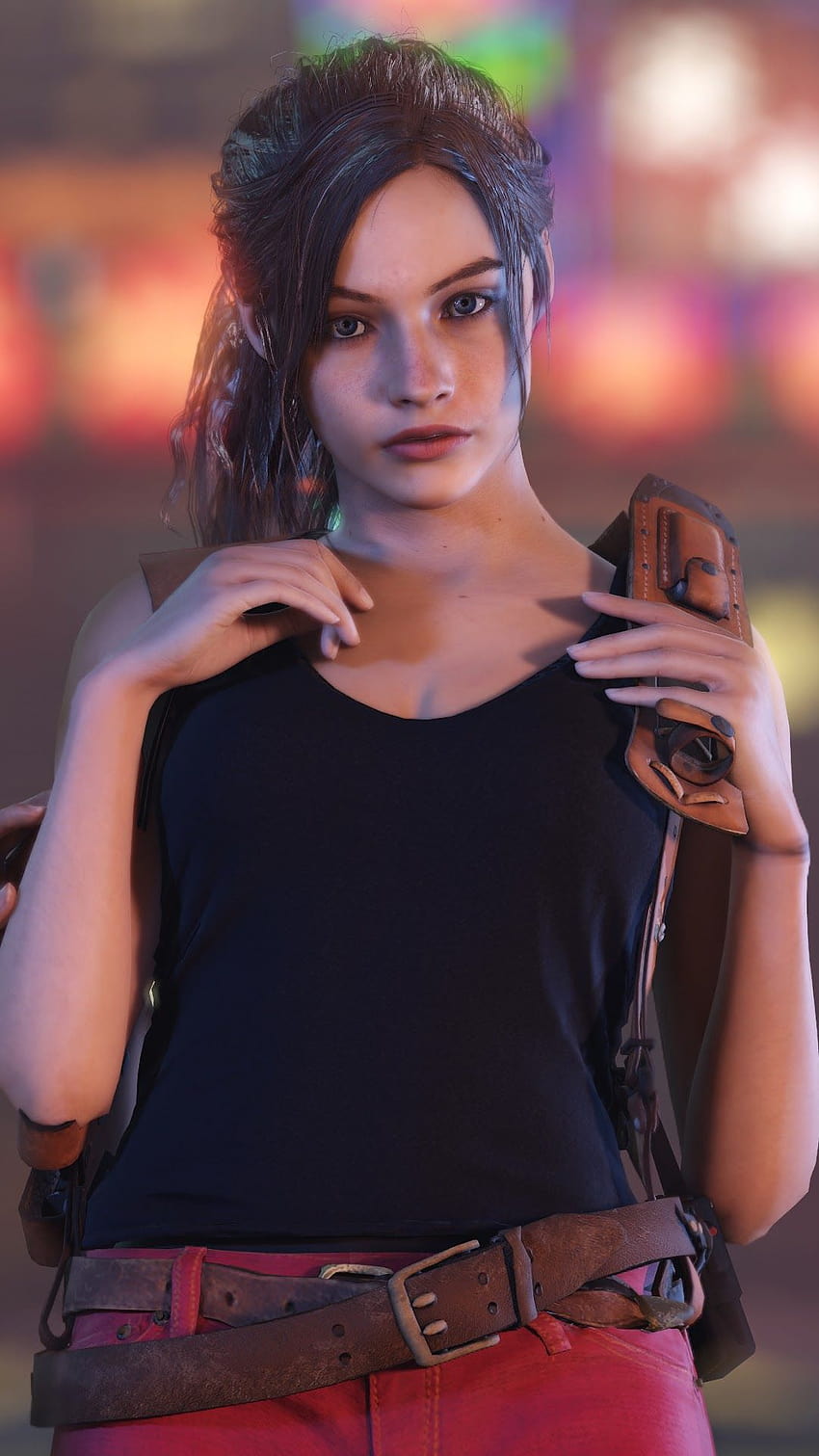 Ada Wong Claire Redfield Resident Evil 2 Girls, resident evil girls HD тапет за телефон