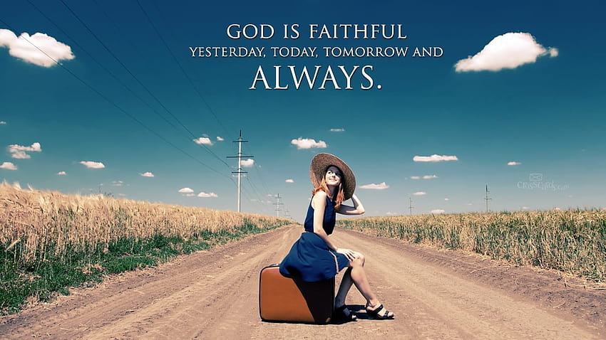 Faithful God, bible summer HD wallpaper