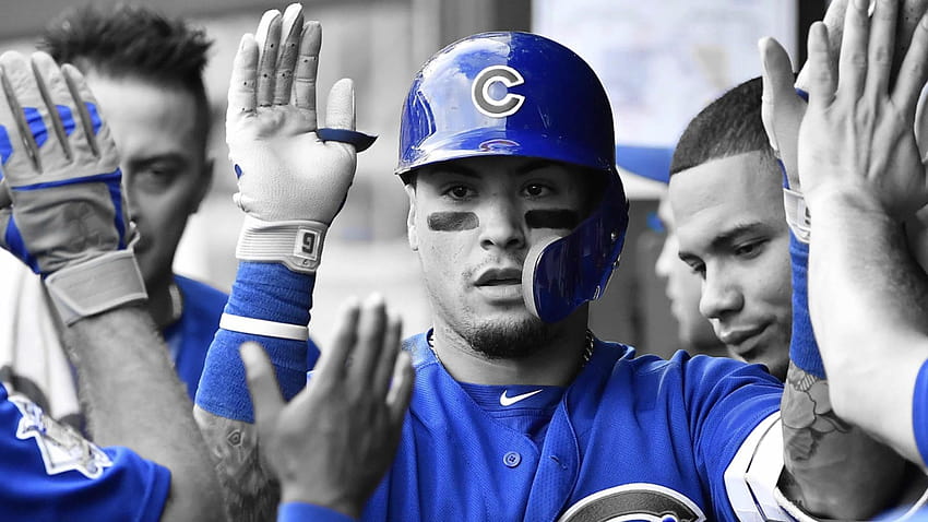 Javier Báez keeps showing off his skills with another spectacular, javier baez HD wallpaper