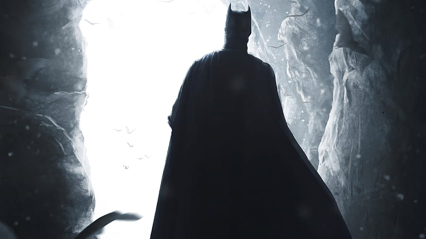 Batman saliendo de la cueva, cueva de Batman fondo de pantalla | Pxfuel