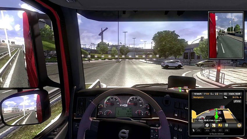 Euro Truck Simulator 2 Ultra Graphics Gameplay HUN, euro truck driver evolution HD wallpaper