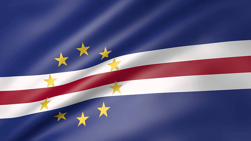 Cape Verde Animated Flag HD wallpaper