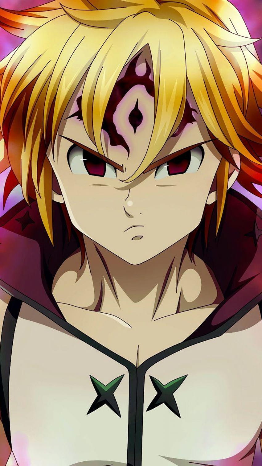 Angry, anime boy, Meliodas, 720x1280, meliodas assault mode HD phone wallpaper
