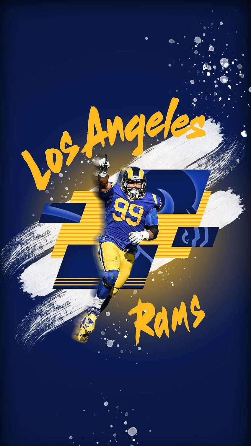 Rene' Winter on LA Rams, rams nfl HD phone wallpaper