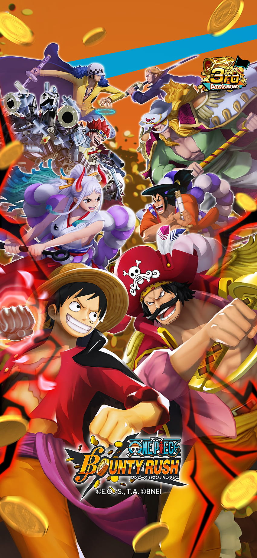 ONE PIECE Bounty Rush บน Twitter: ค่าหัววันพีซ 2022 วอลล์เปเปอร์โทรศัพท์ HD