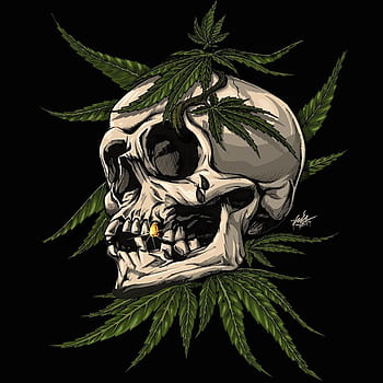 22 Cool pins ideas, weed skull HD phone wallpaper | Pxfuel