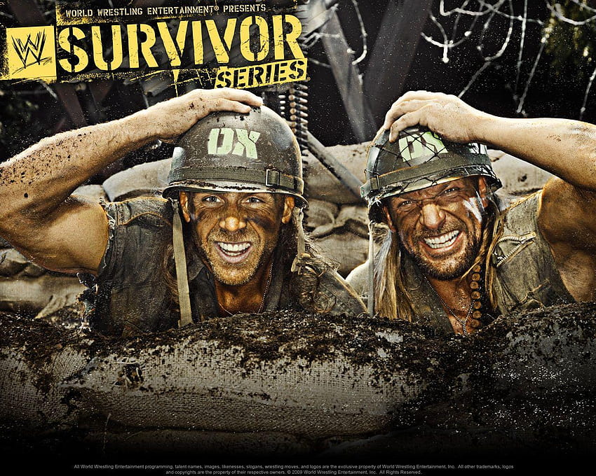 Survivor Series 2009 WWE PPV con D, sobreviviente series wwe fondo de pantalla