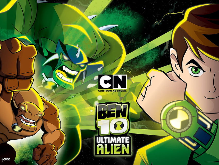 Um papel de parede da nova série do Ben 10 Supremacia Alienígena.