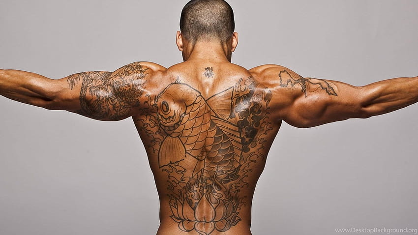 Full Body Art Tattoo HiRe 7193 Arka planlar, vücut dövmesi HD duvar kağıdı