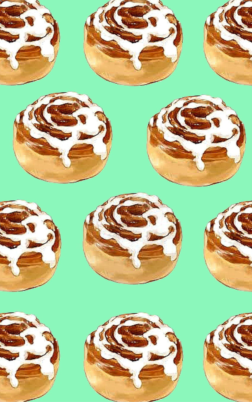 Iphone, Android . Cinnamon rolls by Shae Apollo. HD phone wallpaper