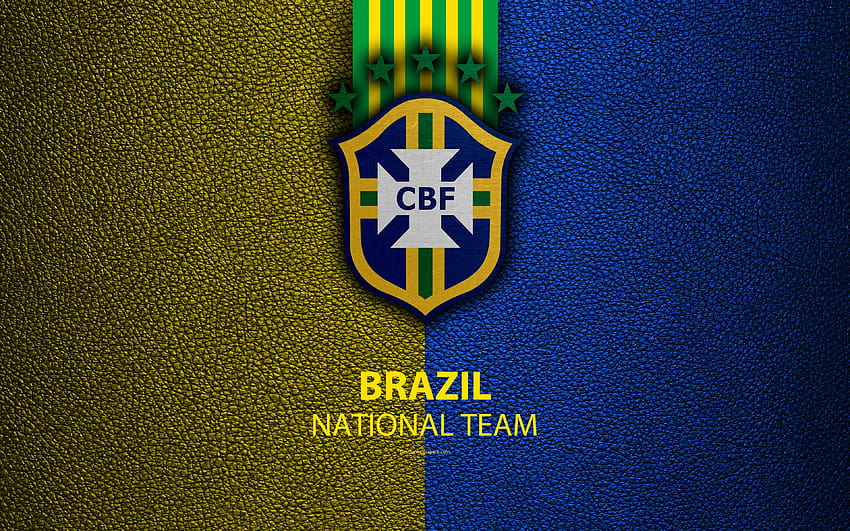ฟุตบอลทีมชาติบราซิล หนัง โลโก้บราซิล วอลล์เปเปอร์ HD