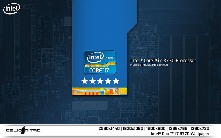 Intel Core i7 3770 01 by 18cjoj 高画質の壁紙
