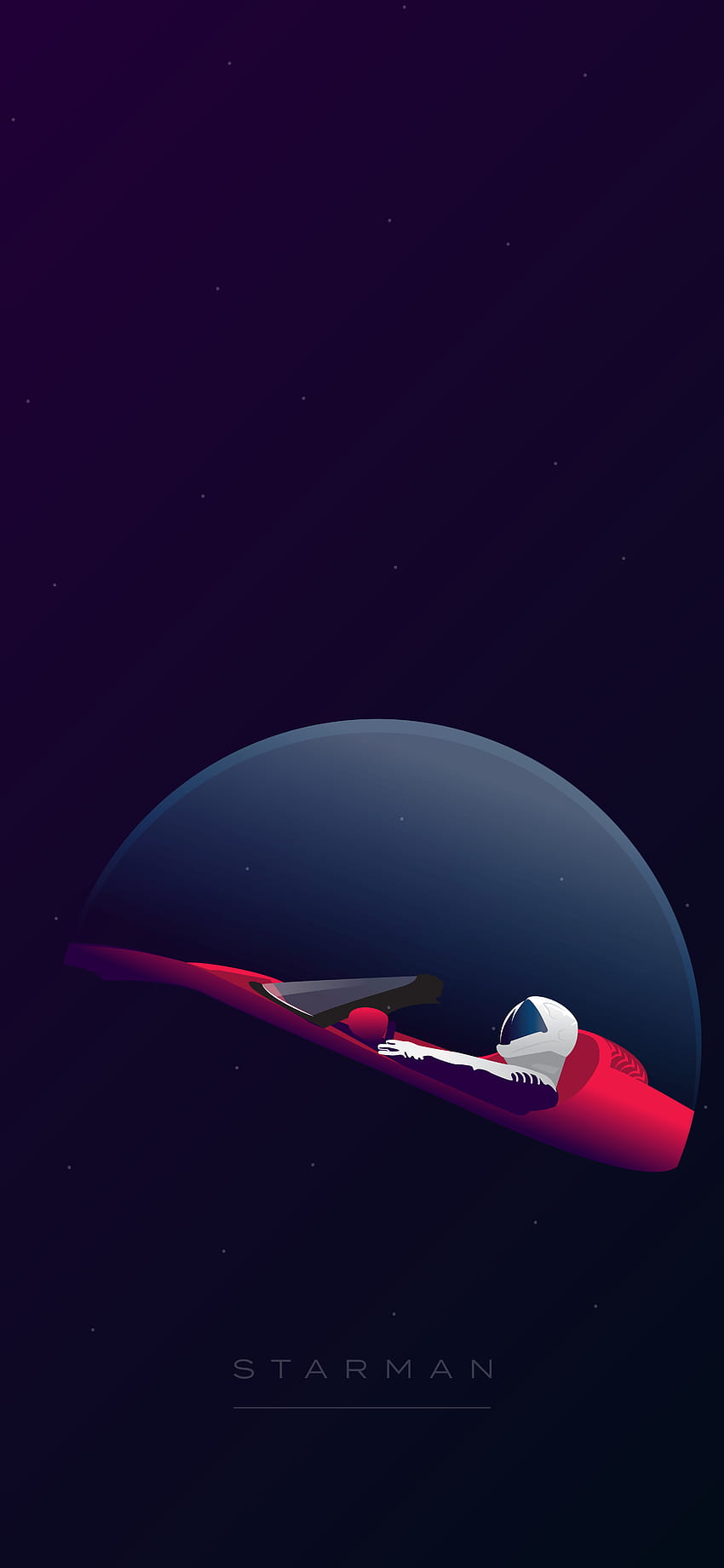 5095x11030 SpaceX Starman Inspired From Falcon Heavy's, space x phone HD phone wallpaper