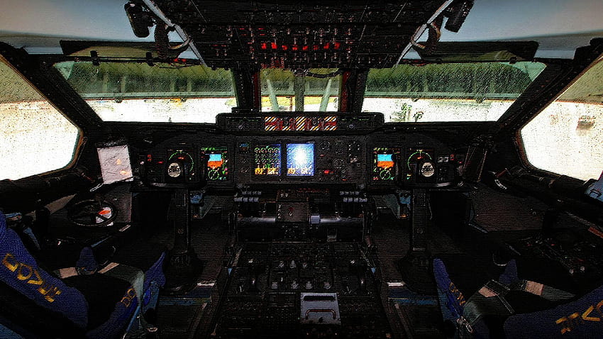 High Definition : Cockpit , 49 Full Cockpit, airplane cabin HD wallpaper