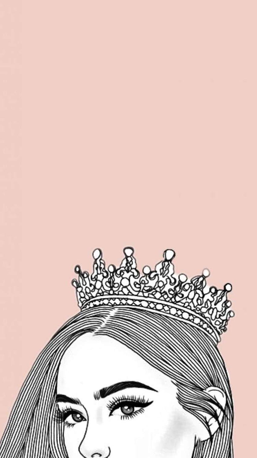 HD wallpaper woman holding crown on head queen crowning royalty luxury   Wallpaper Flare