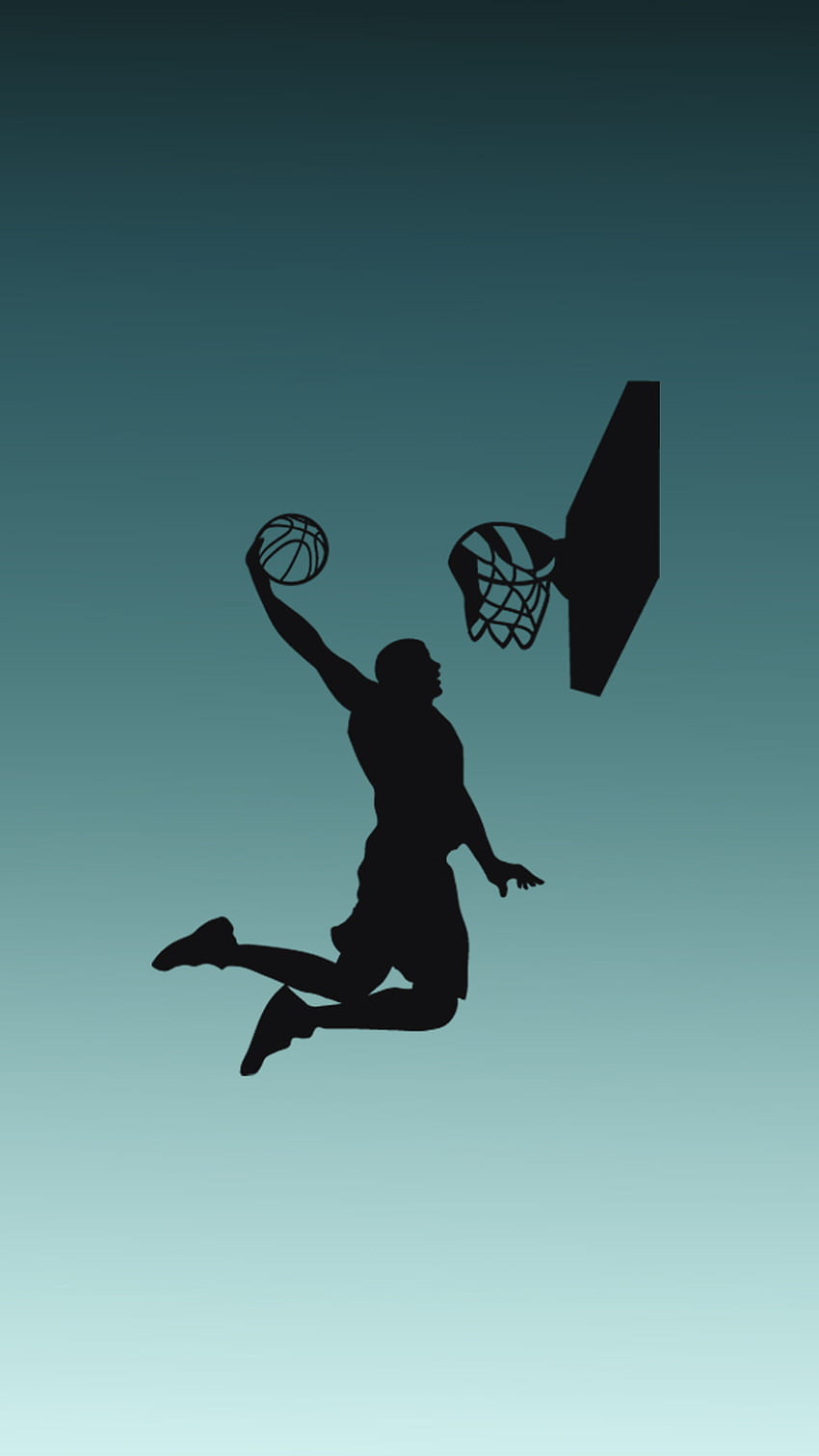 Баскетболен iPhone, естетика на баскетболно момиче HD тапет за телефон