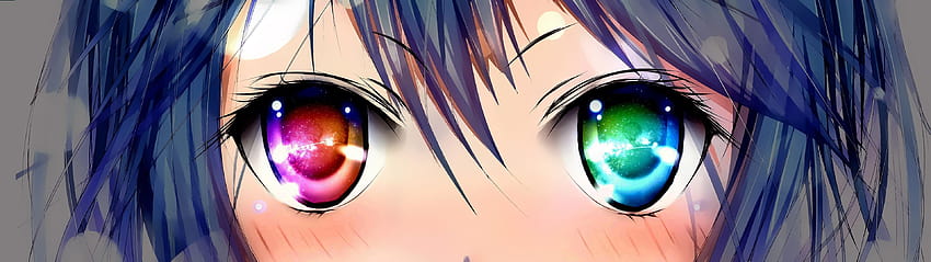 HD wallpaper anime anime girls green eyes green background original  characters  Wallpaper Flare