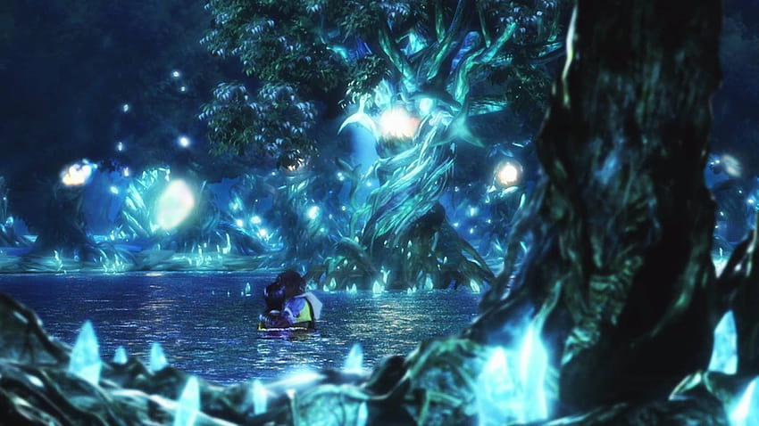 Final Fantasy 10, final fantasy blue aesthetic HD wallpaper