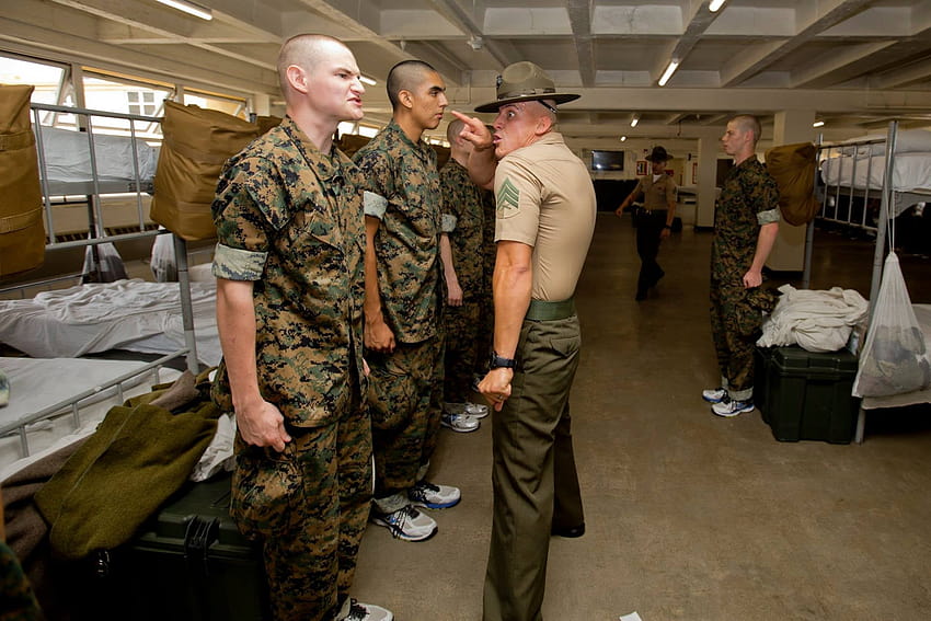 5 of the most annoying misconceptions about Marine boot camp, marine recruits HD wallpaper