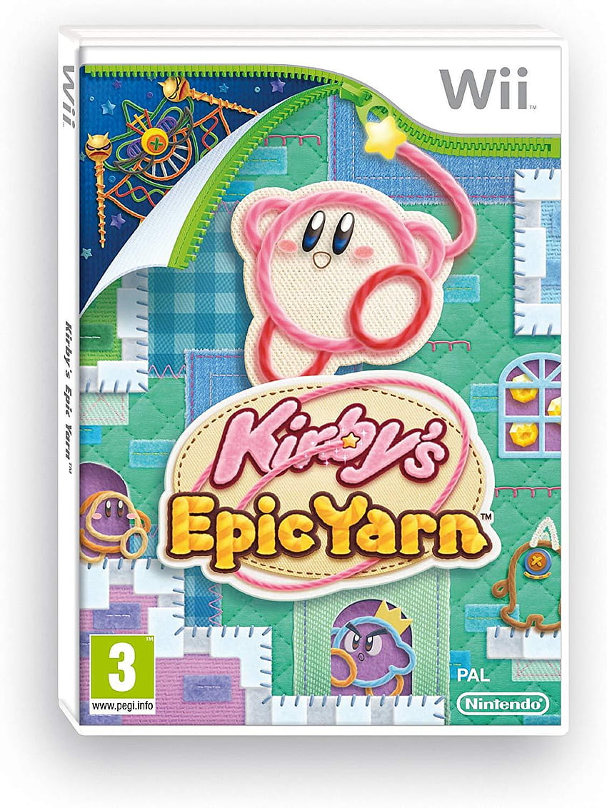 Kirby's Epic Yarn: Video Games, kirbys extra epic yarn HD phone wallpaper