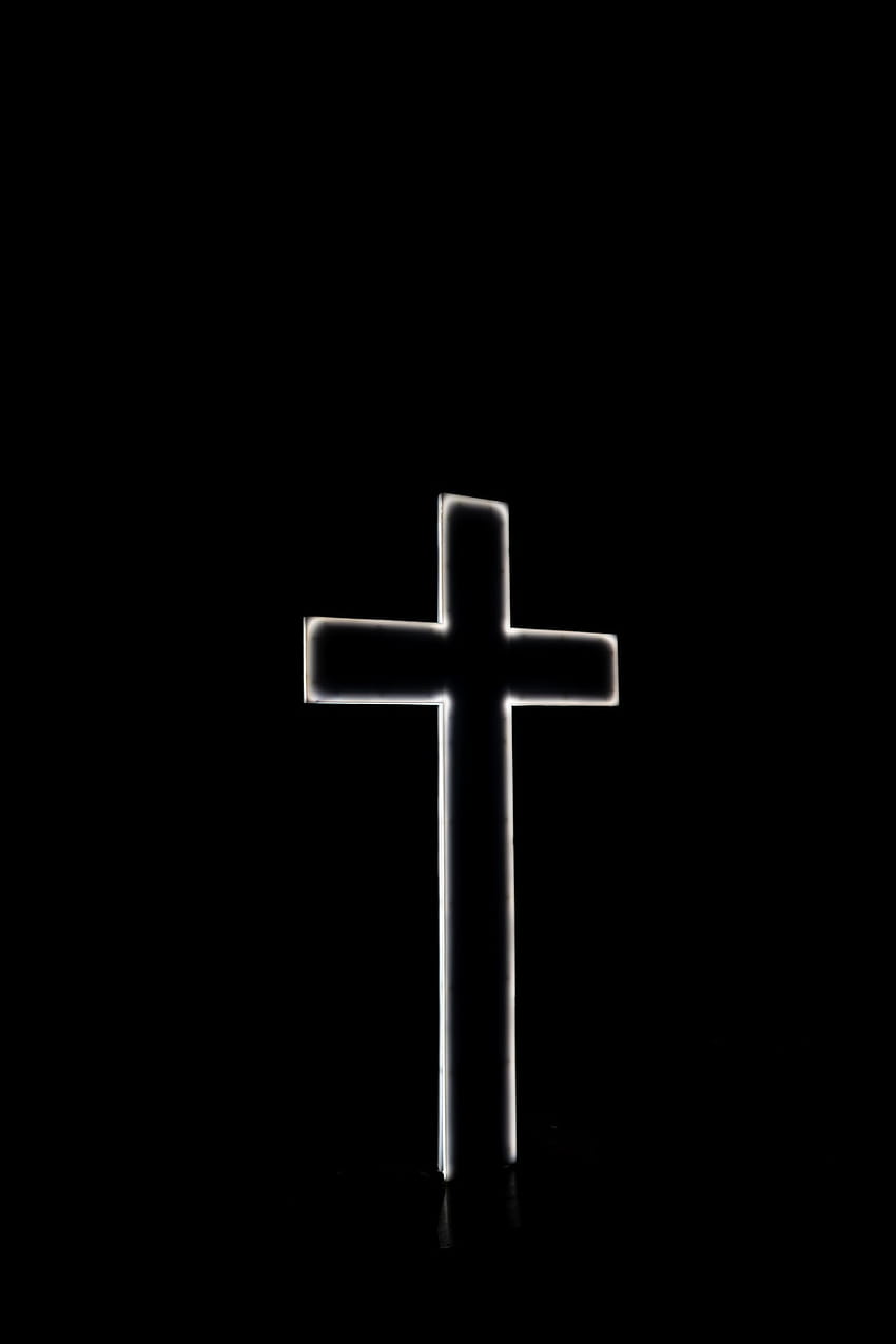 10 Christian Cross, dark symbol HD phone wallpaper