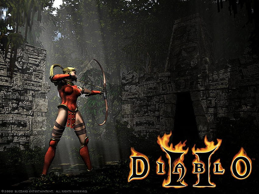 Diablo Diablo 2 ve arka planlar, diablo ii HD duvar kağıdı