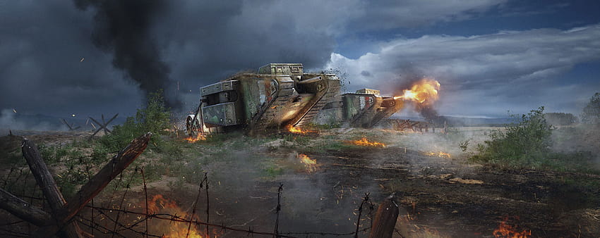 World Of Tanks Blitz, ww1 tank HD wallpaper