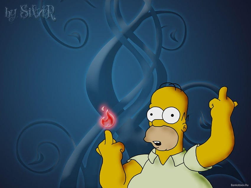 Homer Apple, Simpsons Donut HD wallpaper | Pxfuel
