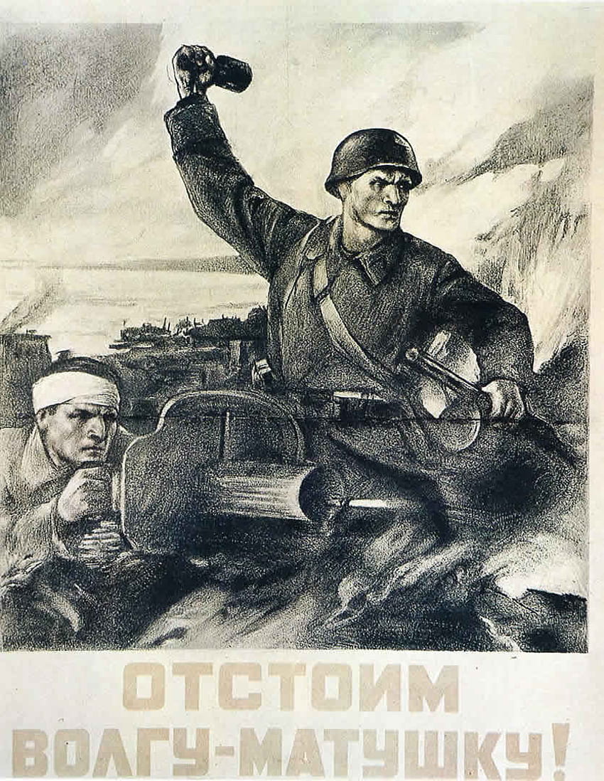 Russian War Propaganda, vintage propaganda HD phone wallpaper