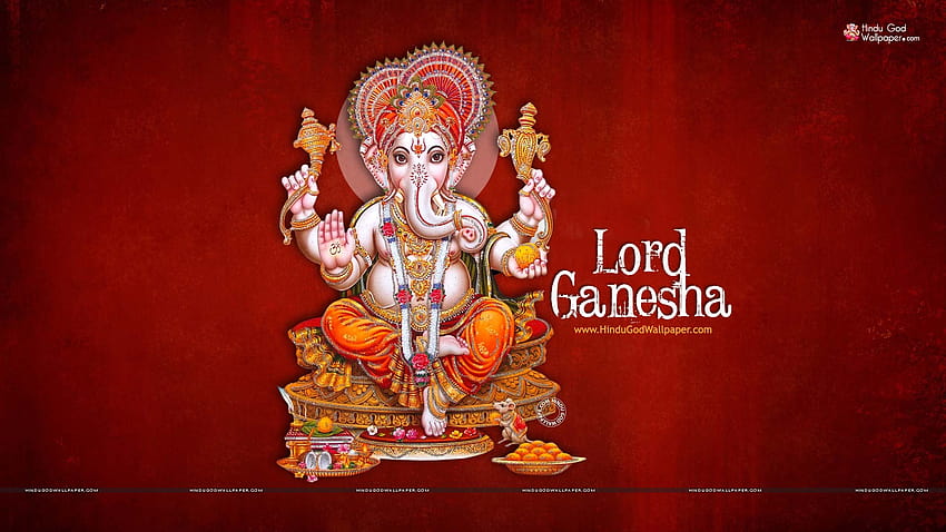 Lord Ganesha tamaño completo 1920x1080, bhagwan ganesh fondo de pantalla
