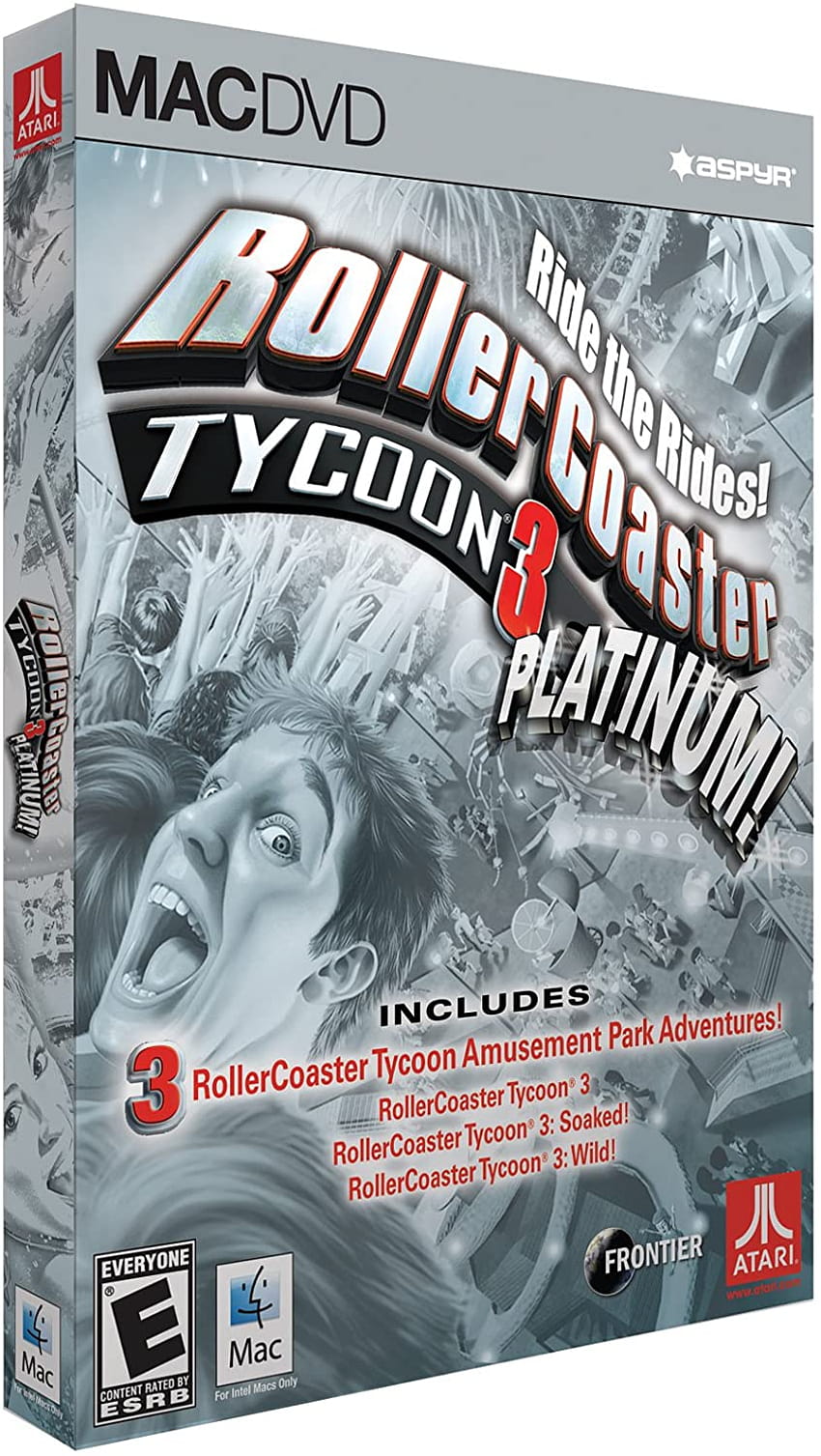 RollerCoaster Tycoon 3 Platinum: Mac: Computer and Video Games HD phone wallpaper
