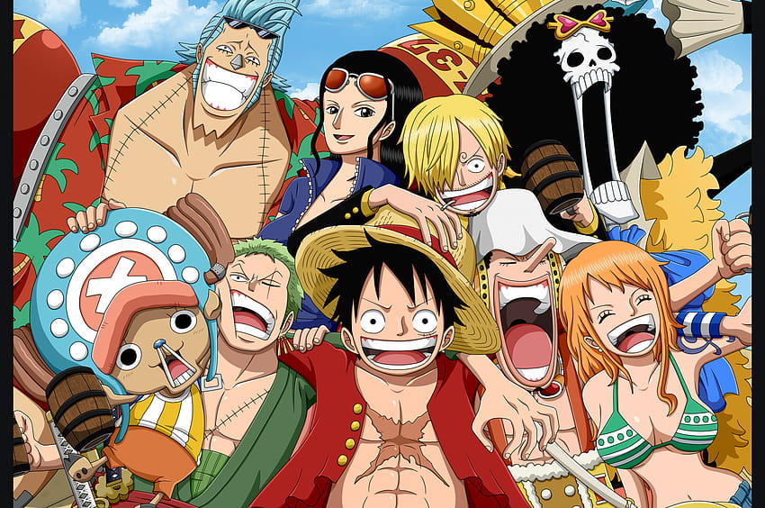 One Piece Straw Hat Pirates von SergiART [2590x2151] für Ihre , Mobile & Tablet, One Piece Crew HD-Hintergrundbild