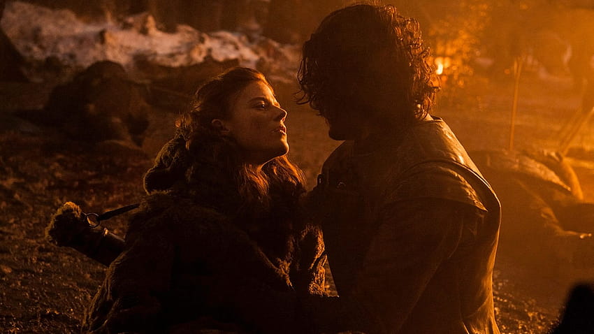 Game of Thrones, Jon Snow et Ygritte Fond d'écran HD