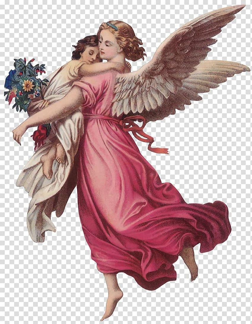 천사님 천사, 아기 천사 투명 배경 PNG 클립 아트, 발렌타인 아기 천사 HD 전화 배경 화면