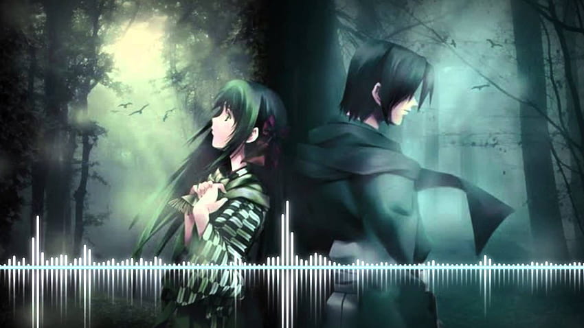 Sad Anime Couple, anime breakup couple HD wallpaper
